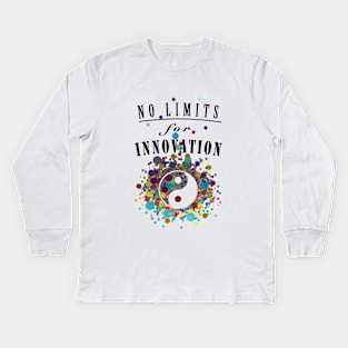 No Limits - Travel and Think Kids Long Sleeve T-Shirt